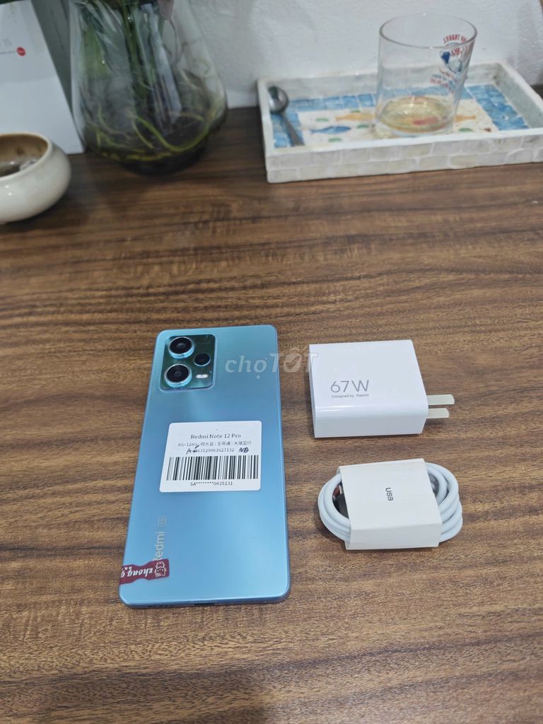 Redmi Note 12 Pro 5G 8/128 Quốc Tế sạc 67w có COD. Mua bán Điện thoại tại Quận Hoàng Mai Hà Nội được đăng bởi Trần Ngọc Hiếu hình 1
