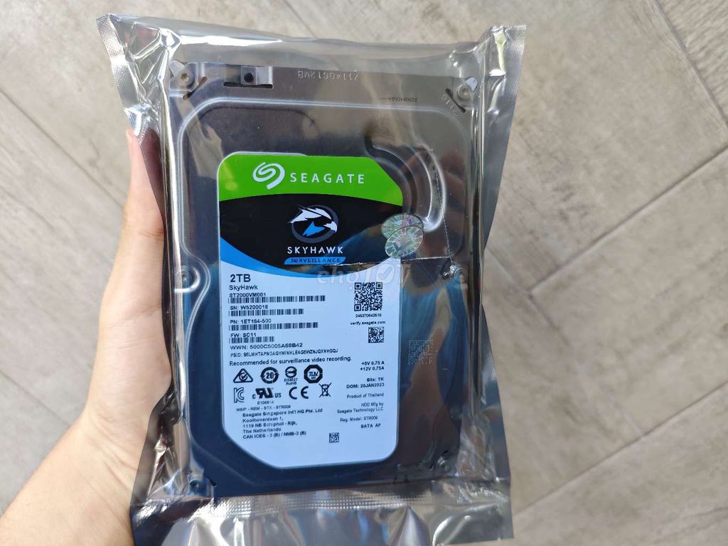 Ổ cứng Seagate Skyhawk 2TB.