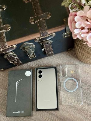 S25 Edge 512G VN 99%. Full box. BH TGDĐ 29/9/2026