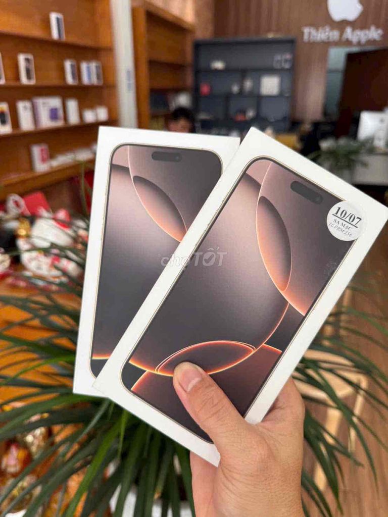 Apple iPhone 16 Pro Max 256GB Sa mạc Mới. Mua bán Điện thoại tại Thành phố Cao Lãnh Đồng Tháp được đăng bởi Thiên Apple  hình 1