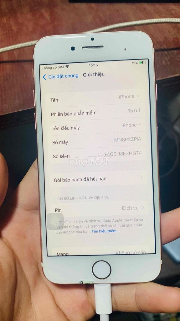 iPhone 7G 128GB Vàng hồng. Mua bán Điện thoại tại Thành phố Hồng Ngự Đồng Tháp được đăng bởi Hà Trường Xuân hình 1