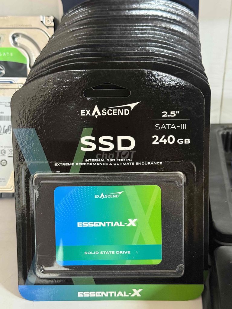 Ổ cứng SSD Exascend Essential-X 240GB SATA 3 NEW. Mua bán Linh kiện (RAM, Card...) tại Thành phố Bến Tre Bến Tre được đăng bởi Tính Trần hình 1