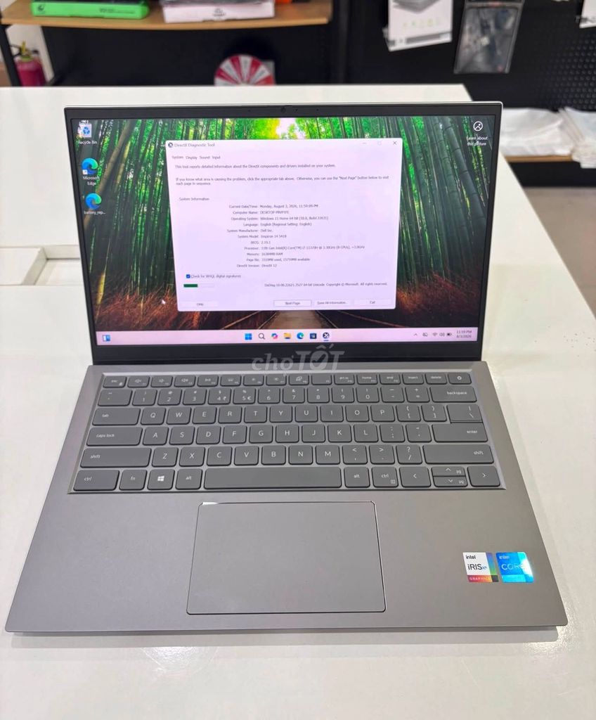 Dell Inspiron 5418 | i7-11370H/16G/512G Mỏng Nhẹ. Mua bán Laptop tại Quận Hải Châu Đà Nẵng được đăng bởi TTCenter 484 NÚI THÀNH hình 1