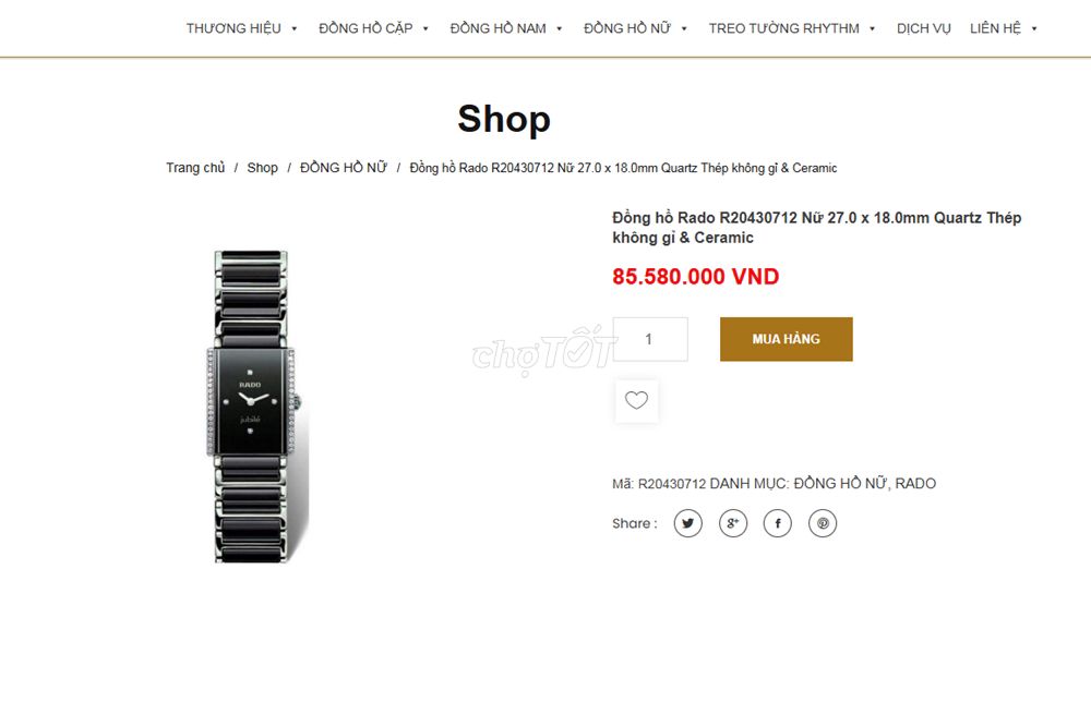 Rado Nữ Integral Jubile Đá Ceramic Full Kim Cương. Mua bán Đồng hồ tại Thành phố Thủ Đức Tp Hồ Chí Minh được đăng bởi Nguyễn Tấn Chương hình 6