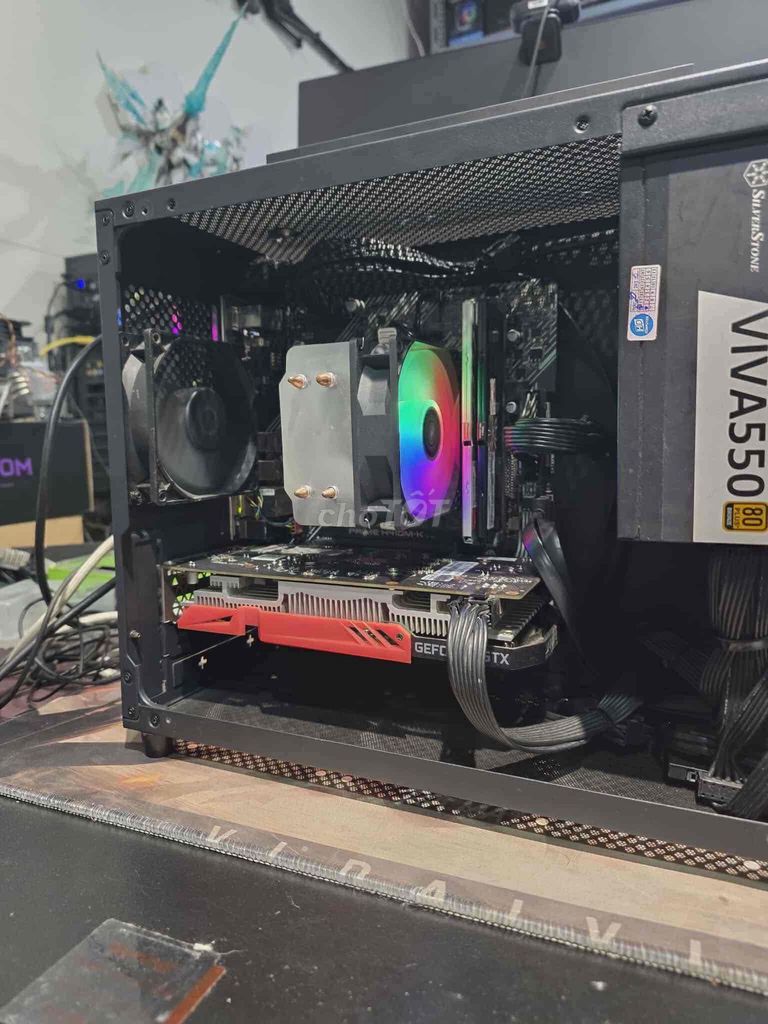 Máy tính để bàn H410m i3 10100f ram16g vga 1650 4g. Mua bán Máy tính để bàn tại Thành phố Dĩ An Bình Dương được đăng bởi Cocacola hình 1