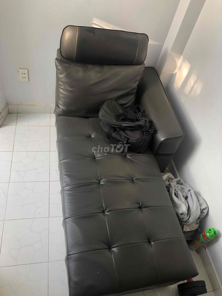 Ghế sofa Da Đen đã sử dụng. Mua bán Bàn ghế tại Quận Phú Nhuận Tp Hồ Chí Minh được đăng bởi Đoàn Thanh Huy hình 1