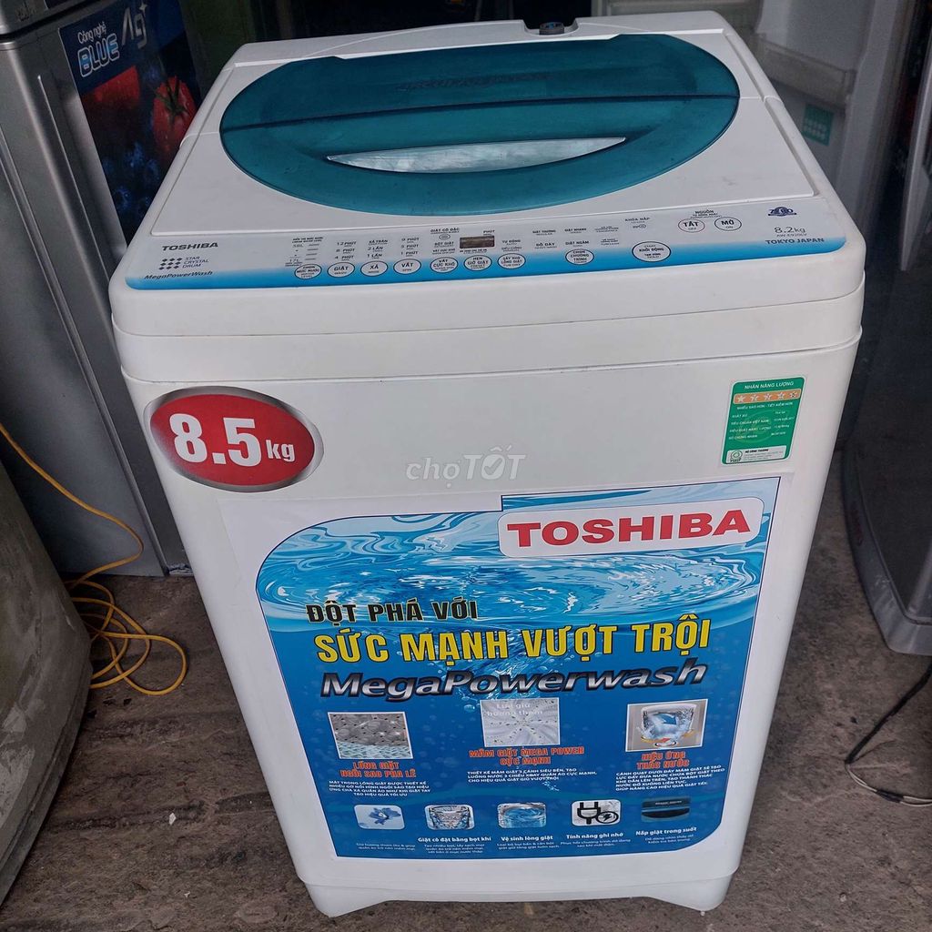 Máy giặt Toshiba 8.5kg đẹp. Mua bán Máy giặt tại Quận Long Biên Hà Nội được đăng bởi Đặng Thị Trang hình 1