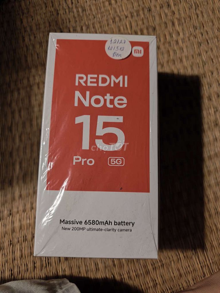Xiaomi Redmi Note 15 Pro 5G 200MP. Mua bán Điện thoại tại Huyện Châu Thành Bến Tre được đăng bởi tôn thượng lương  hình 1