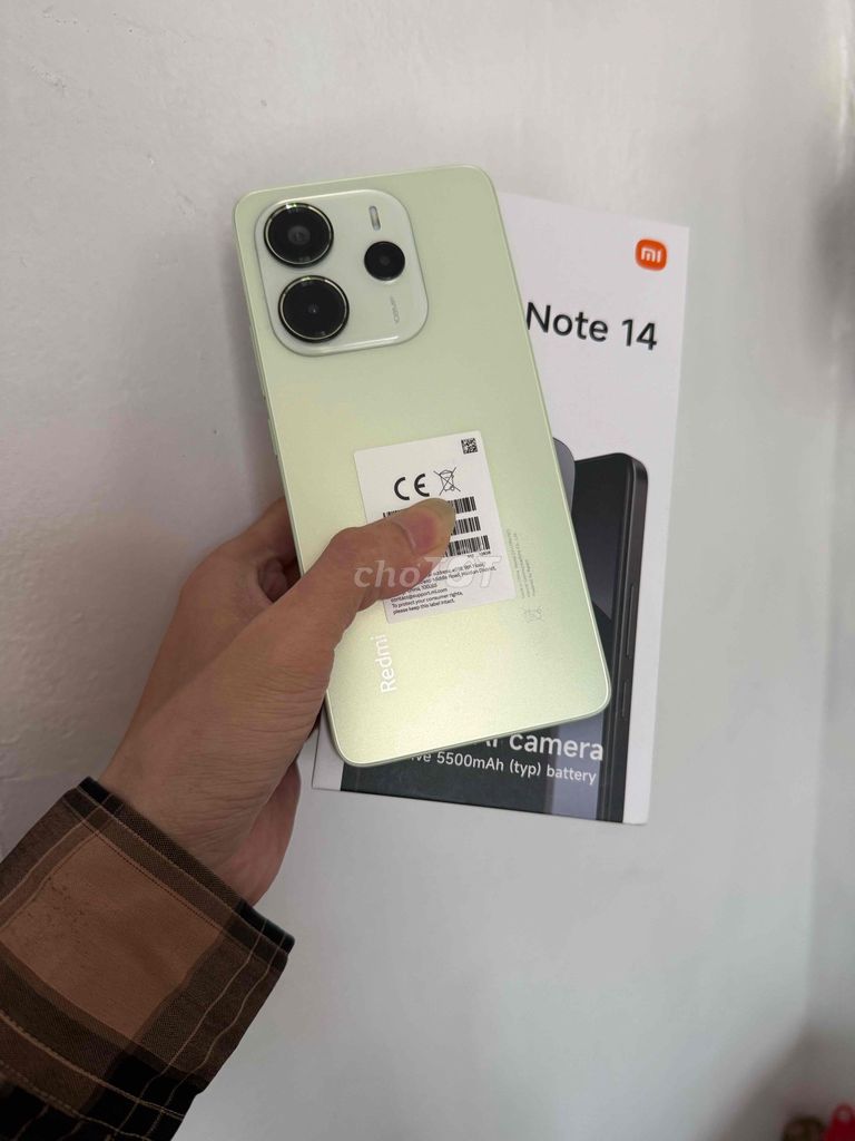 Xiaomi Mi Note 14 4G 6/128GB Xanh Mới 99% full box. Mua bán Điện thoại tại Thành phố Buôn Ma Thuột Đắk Lắk được đăng bởi Nguyễn Tâm hình 1
