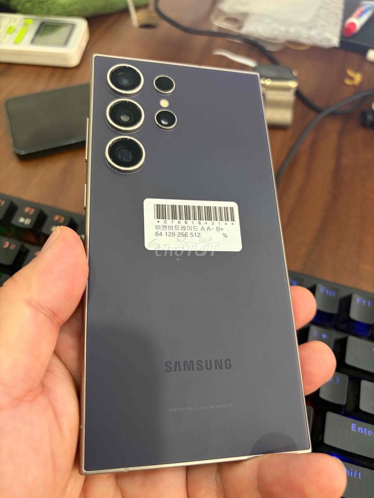Samsung S24 Ultra Tím Hàn Quốc. Mua bán Điện thoại tại Quận Thanh Xuân Hà Nội được đăng bởi Hoàng hình 1