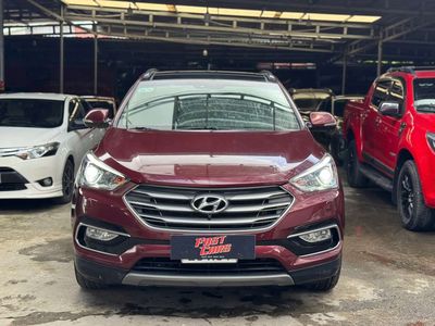 Hyundai Santafe 2018 máy xăng 2.4L 2 cầu,màu đỏ. Mua bán Ô tô tại Quận Bình Tân Tp Hồ Chí Minh được đăng bởi Son Do