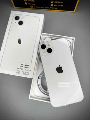 iPhone 13 Trắng 128G FULLBOX nét NEW APPLE 2023. Mua bán Điện thoại tại Quận Thanh Xuân Hà Nội được đăng bởi Nguyễn Huy Dũng