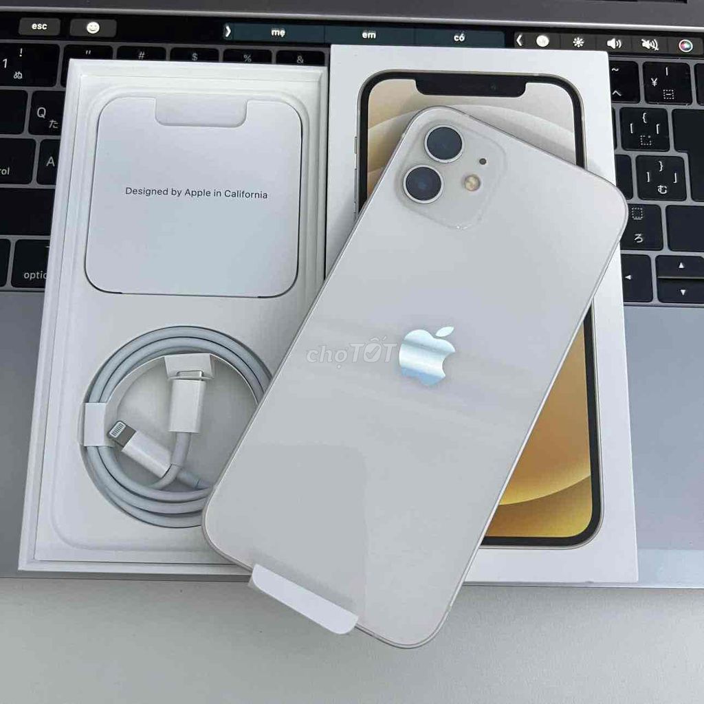 iPhone 12 128GB Trắng New FULLBOX APPLE 2025. Mua bán Điện thoại tại Quận 10 Tp Hồ Chí Minh được đăng bởi iStockHCM hình 1