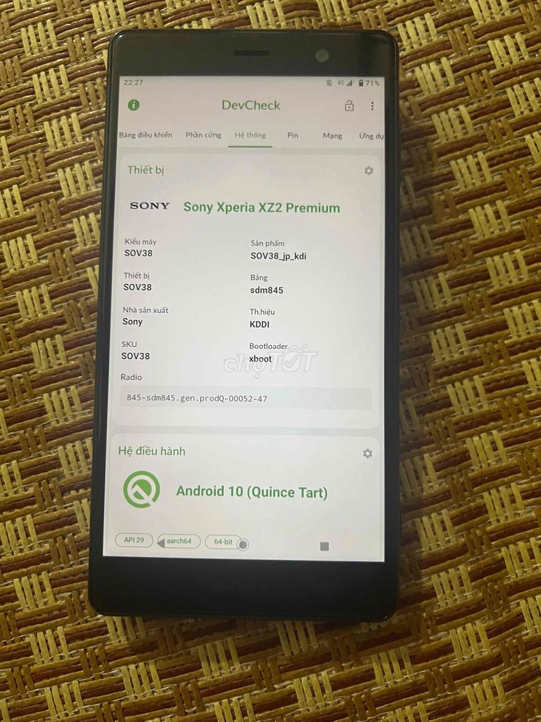 Sony Xperia XZ2 Premium Đen. Mua bán Điện thoại tại Quận Nam Từ Liêm Hà Nội được đăng bởi Đức Bình Hoàng hình 1
