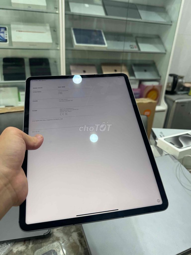 Apple iPad Pro M1 12.9 inch 5G 256GB Xám. Mua bán Máy tính bảng tại Quận Hoàng Mai Hà Nội được đăng bởi chu  hình 1
