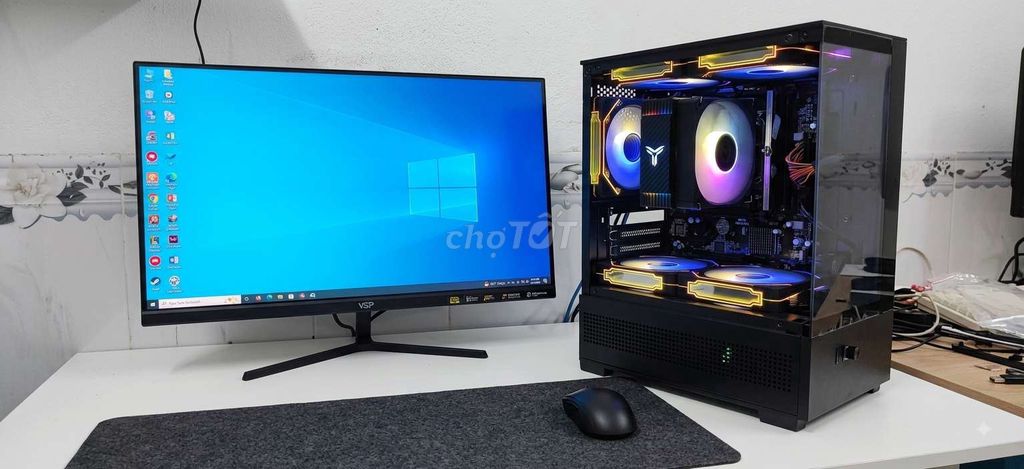 trọn bộ chiến game i5 kèm màn 24inch 100hz. Mua bán Máy tính để bàn tại Quận Thanh Khê Đà Nẵng được đăng bởi B Teck hình 1