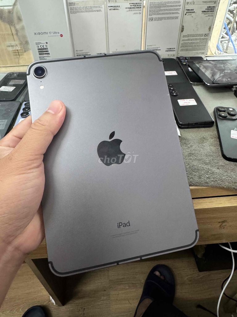 Apple iPad Mini 6 64GB 5G Xám 99%. Mua bán Máy tính bảng tại Quận Đống Đa Hà Nội được đăng bởi Lê Khuyến hình 1
