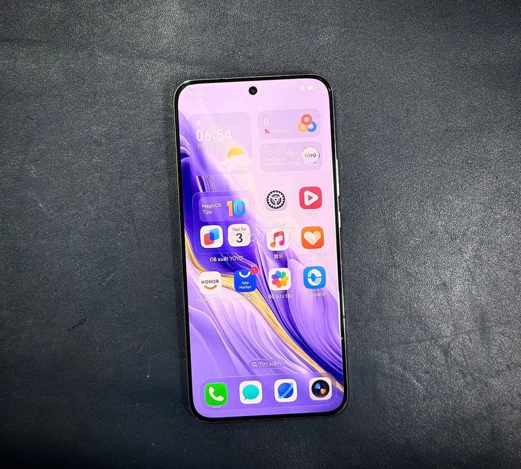 Honor Magic 6 Nội địa 16/256 tím như tin đăng gl. Mua bán Điện thoại tại Quận 3 Tp Hồ Chí Minh được đăng bởi T83 hình 1