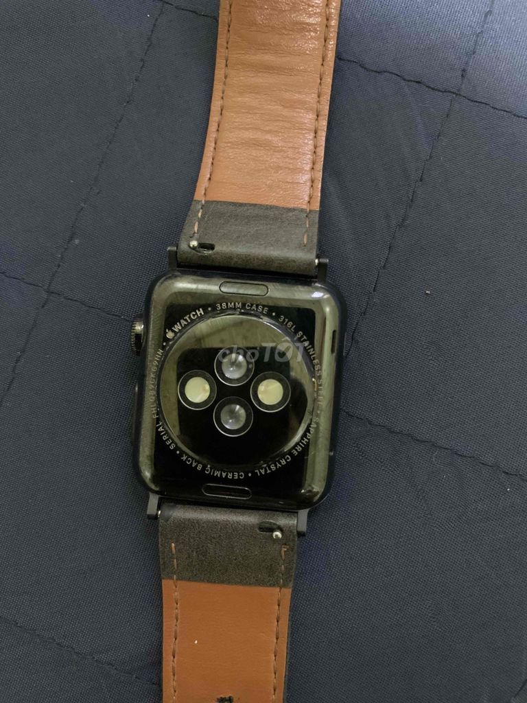 Apple Watch 38mm Thép Đen. Mua bán Thiết bị đeo thông minh tại Huyện Bắc Bình Bình Thuận được đăng bởi Hoài Nam hình 1