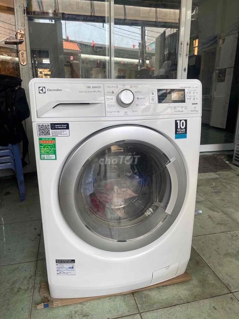 Máy giặt sấy Electrolux 8kg sấy 6kg inverter. Mua bán Máy giặt tại Thành phố Thủ Đức Tp Hồ Chí Minh được đăng bởi ĐIỆN MÁY THANH THẾ hình 1