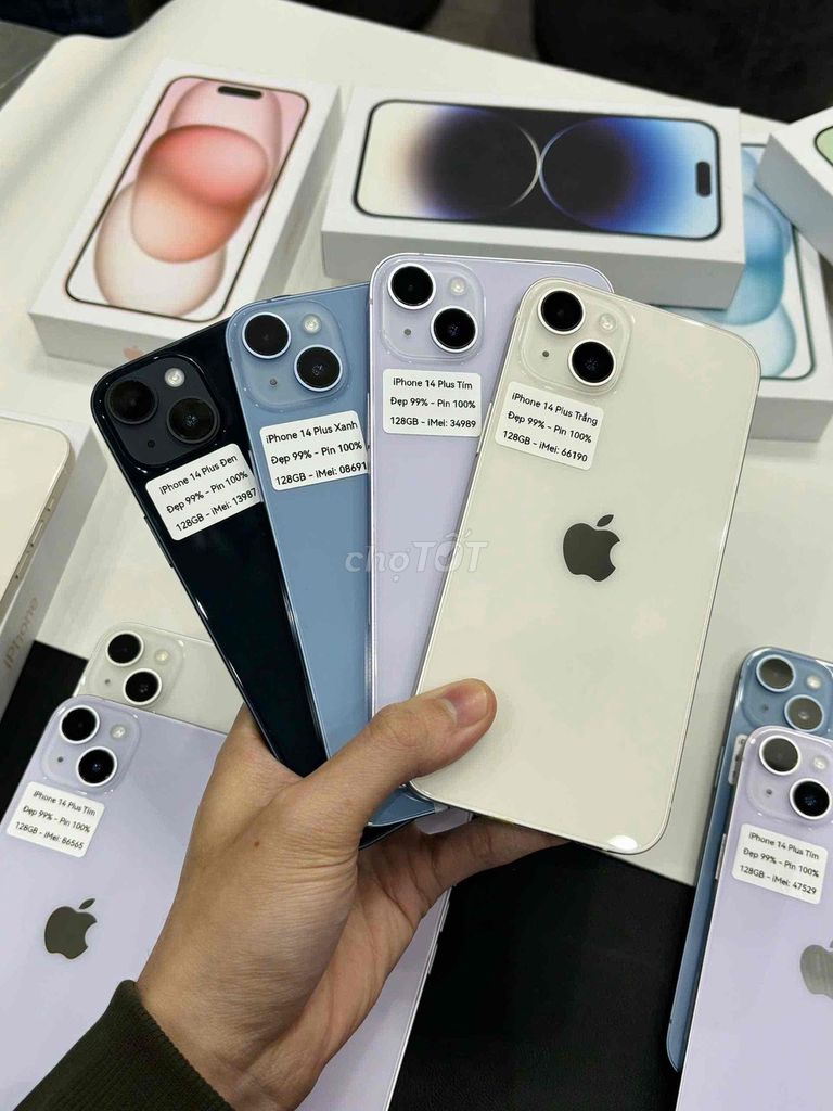 Apple iPhone 14 Plus 128GB-256GB Quốc Tế Mỹ. Mua bán Điện thoại tại Quận Đống Đa Hà Nội được đăng bởi Titan Max Store hình 1