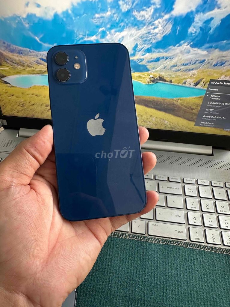 Apple iPhone 12 64GB Xanh. Mua bán Điện thoại tại Thành phố Dĩ An Bình Dương được đăng bởi junstar store hình 1