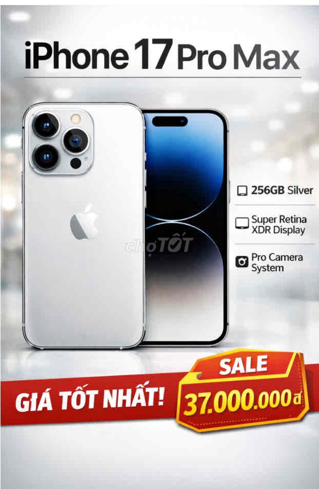 IPhone 17 pro max mới mua. Mua bán Điện thoại tại Thành phố Rạch Giá Kiên Giang được đăng bởi Ly Hai hình 1