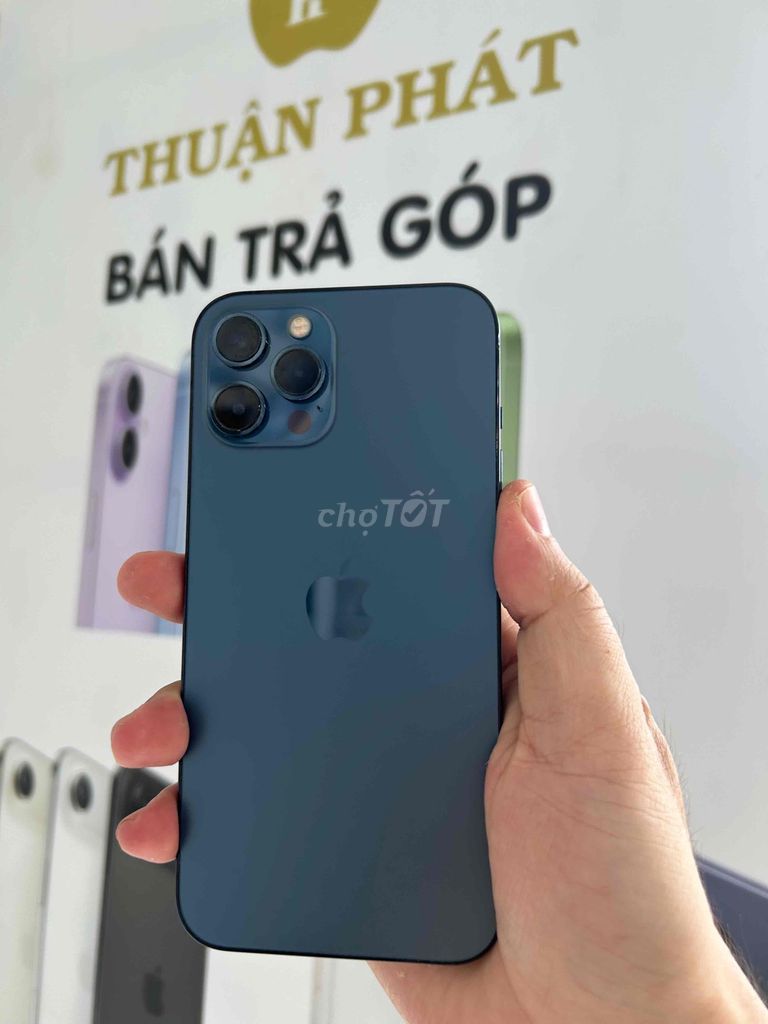 iPhone 12 Pro Max 256GB Xanh pin100. Mua bán Điện thoại tại Quận Bình Tân Tp Hồ Chí Minh được đăng bởi Thuận Phát Store hình 1