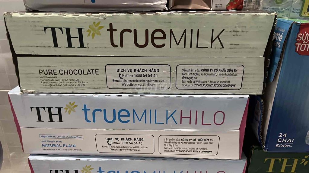 sữa socola 180ml TH True Milk