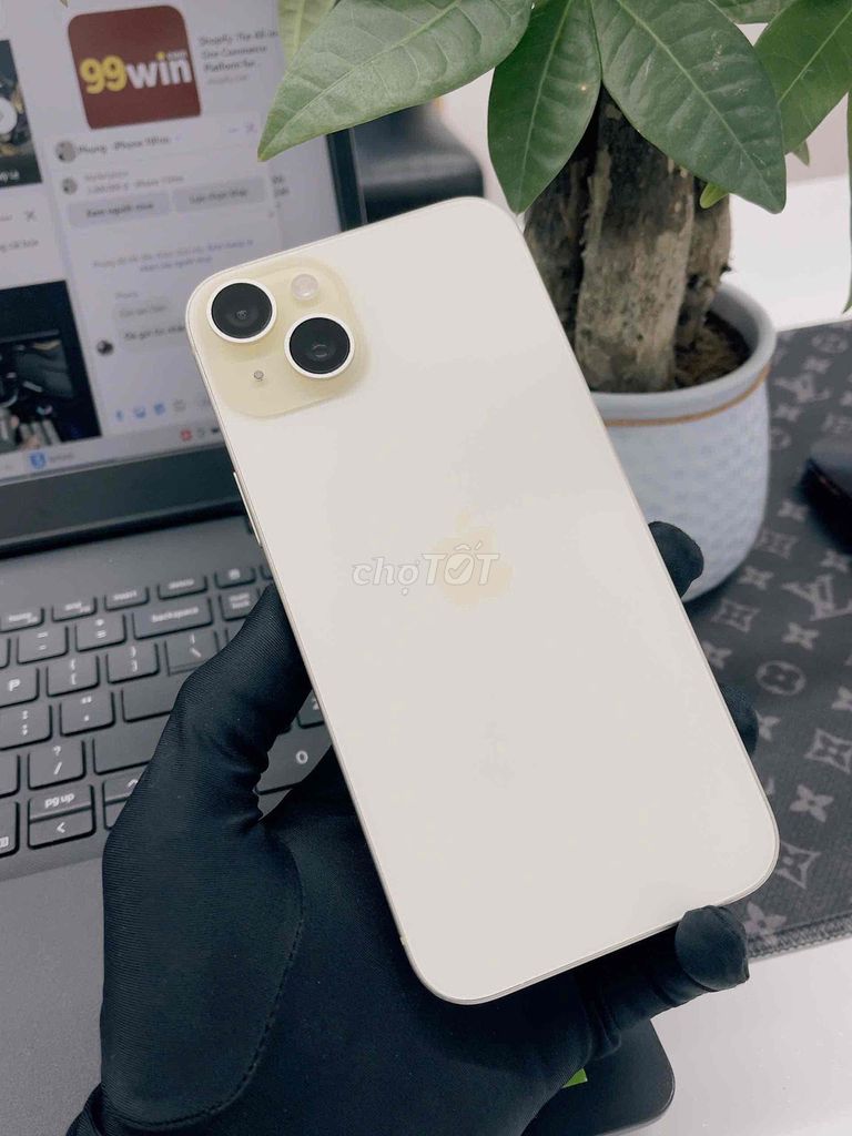 Apple iPhone 15 Plus 128GB Vàng Quốc Tế. Mua bán Điện thoại tại Thành phố Biên Hòa Đồng Nai được đăng bởi DT MOBILE BIÊN HOÀ hình 1