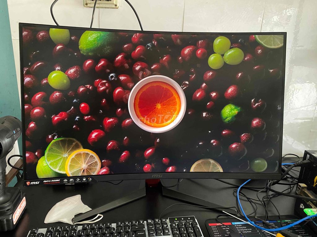 Màn hình MSI 32 inch 165Hz. Mua bán Phụ kiện (Màn hình, Chuột...) tại Huyện Định Quán Đồng Nai được đăng bởi HC Computer hình 1