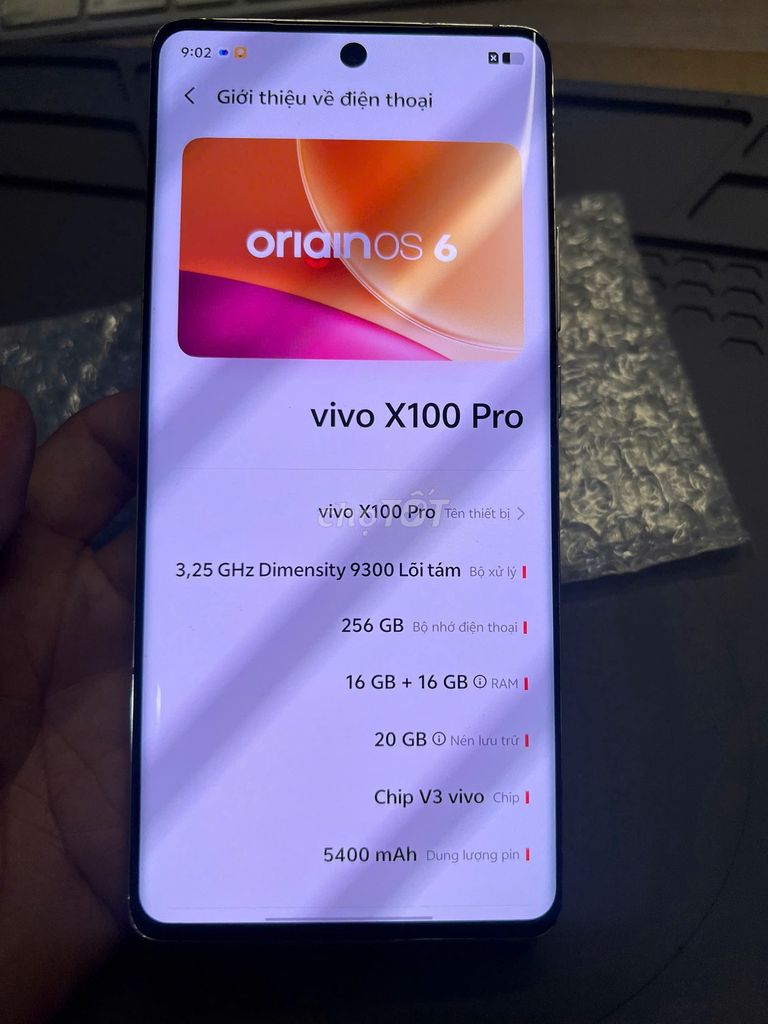 Vivo X100 Pro 256GB Cam. Mua bán Điện thoại tại Quận 12 Tp Hồ Chí Minh được đăng bởi KPApple hình 1