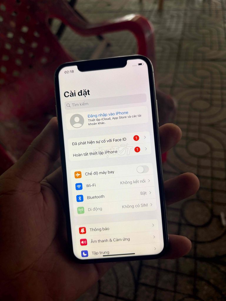 Apple iPhone X 64GB Bạc Đã sử dụng. Mua bán Điện thoại tại Thành phố Vị Thanh Hậu Giang được đăng bởi máy củ giá tốt  hình 1