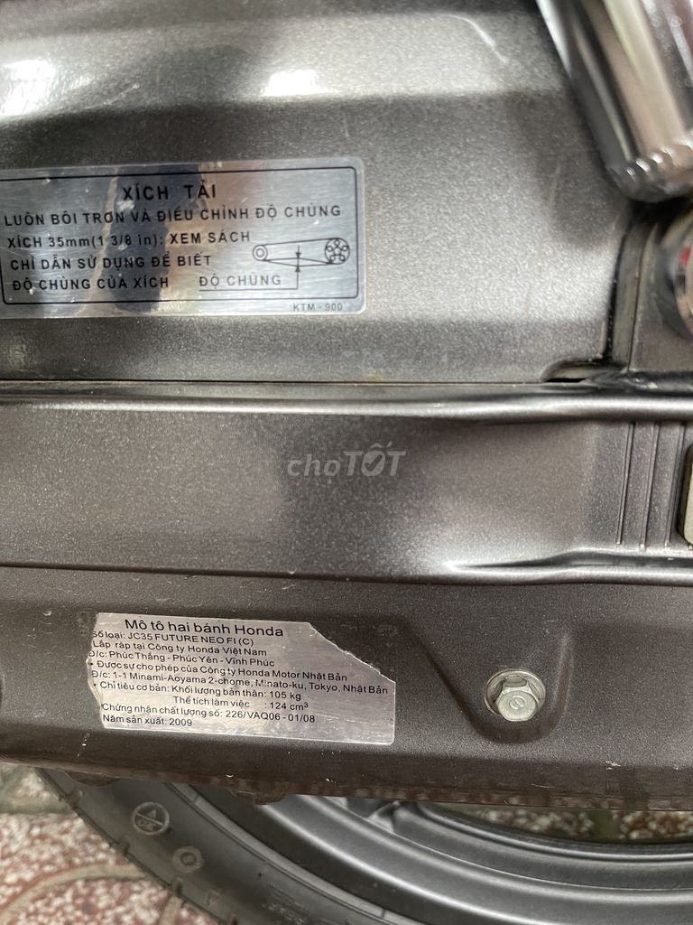 Future Neo Fi 2009. Mua bán Xe máy tại Thành phố Tây Ninh Tây Ninh được đăng bởi Thành Đạt hình 6