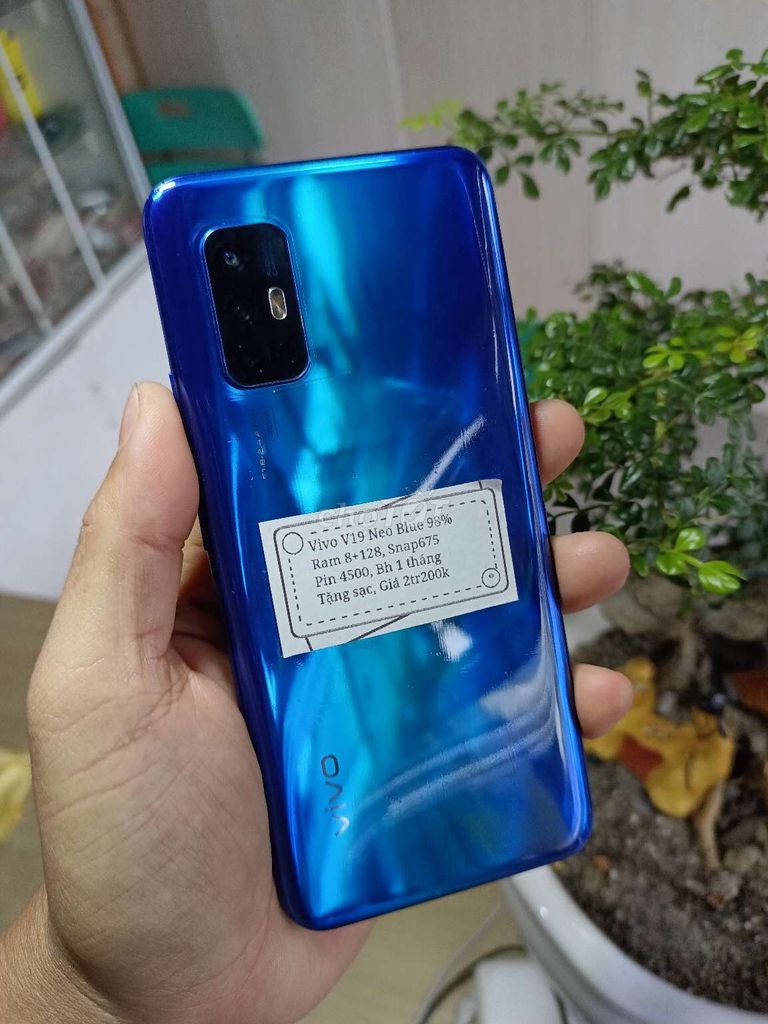 Vivo V19 neo R8+128 Snap675 Pin4500 2sim xin 99. Mua bán Điện thoại tại Huyện Trảng Bàng Tây Ninh được đăng bởi Sun Mobile Shop Điện Thoại Trảng Bàng Tây Ninh 01 hình 1