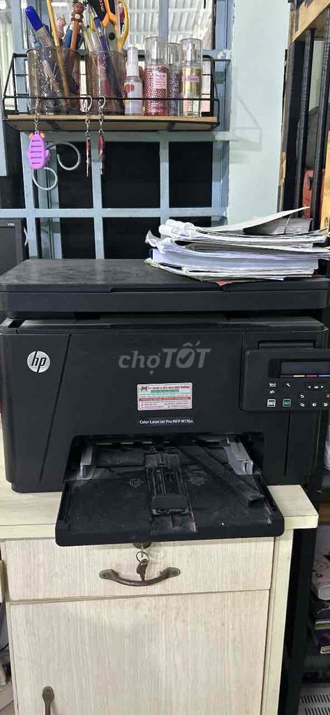 Máy in HP Color LaserJet Pro MFP M176n Đen Đã sử d. Mua bán Đồ dùng văn phòng tại Thành phố Thủ Đức Tp Hồ Chí Minh được đăng bởi Nguyễn Hằng hình 1