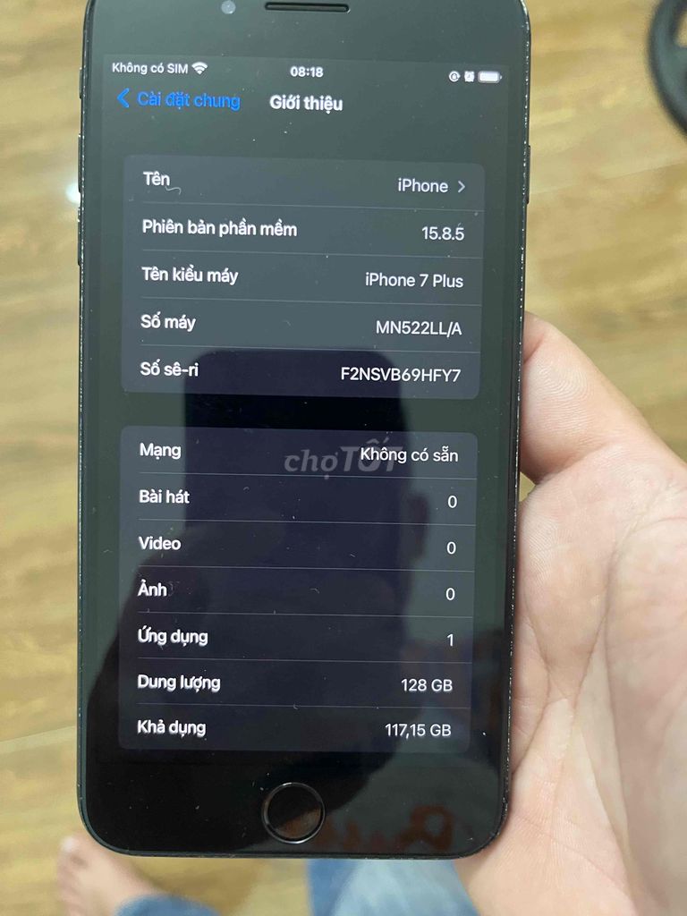 Apple iPhone 7 Plus 128GB Đen. Mua bán Điện thoại tại Quận Ngũ Hành Sơn Đà Nẵng được đăng bởi Bình hình 1