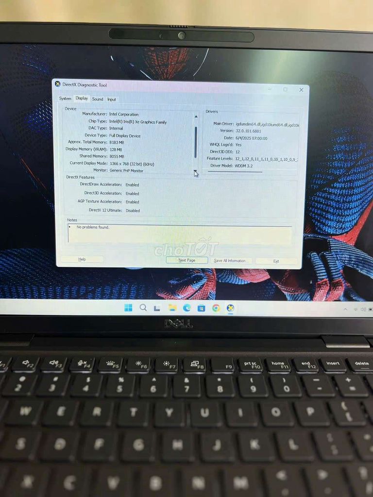 Dell 7320 i7 Gen 11 16GB/512GB Likenew 99%. Mua bán Laptop tại Thành phố Tân An Long An được đăng bởi đức thành hình 1