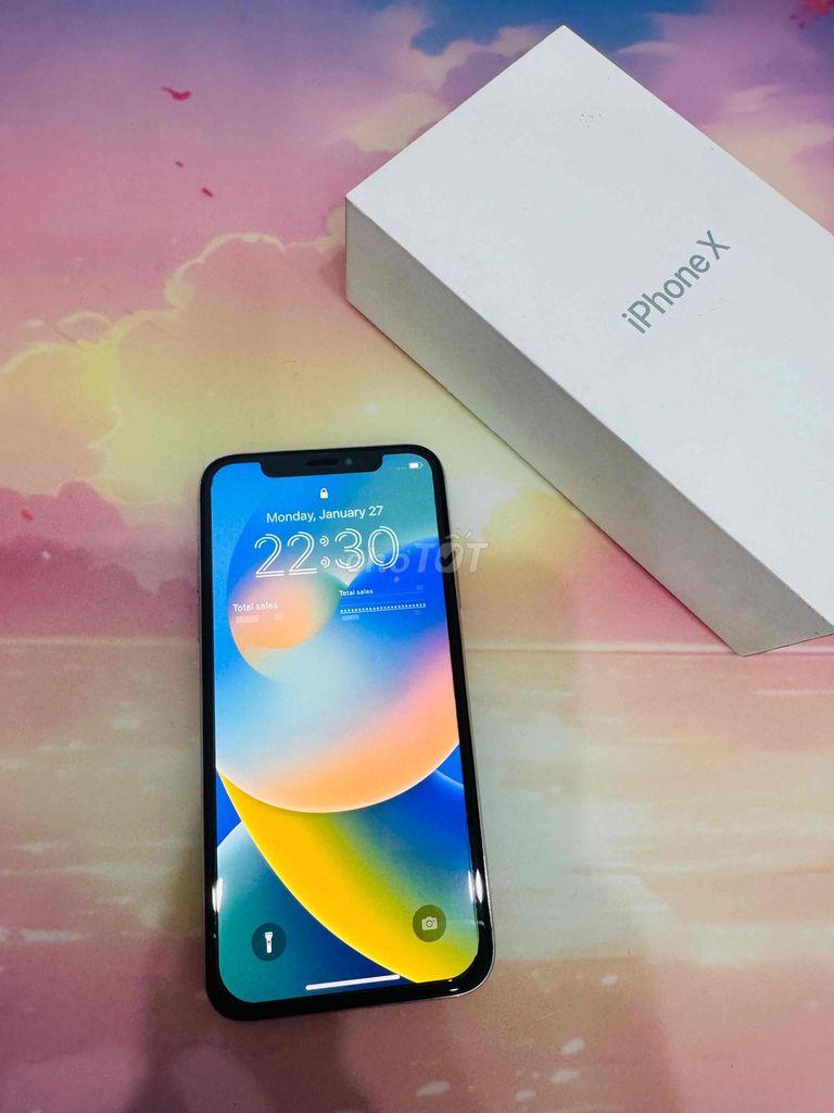 Apple iPhone X 64GB Trắng 100%. Mua bán Điện thoại tại Quận Hải Châu Đà Nẵng được đăng bởi Lê Ngọc Can hình 1