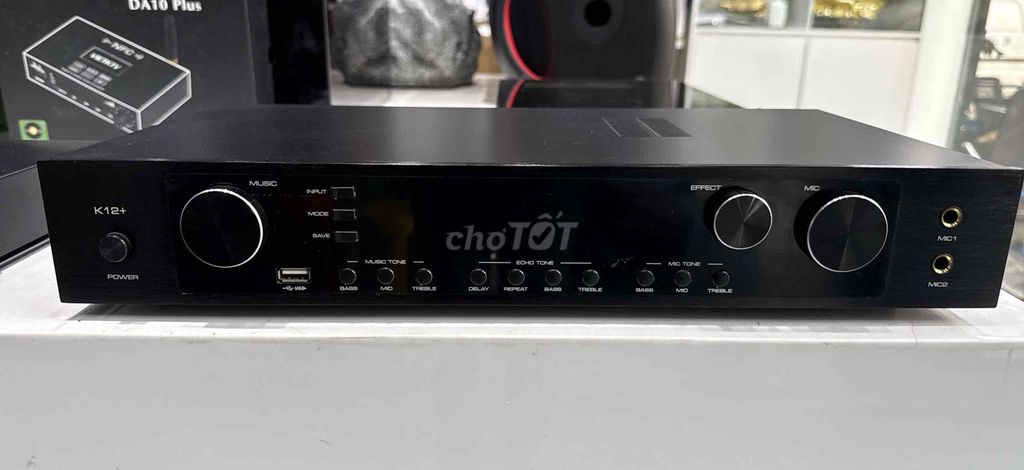 Amply karaoke K12+ Đen. Mua bán Tivi, Âm thanh tại Quận Hồng Bàng Hải Phòng được đăng bởi Phạm Toản hình 1