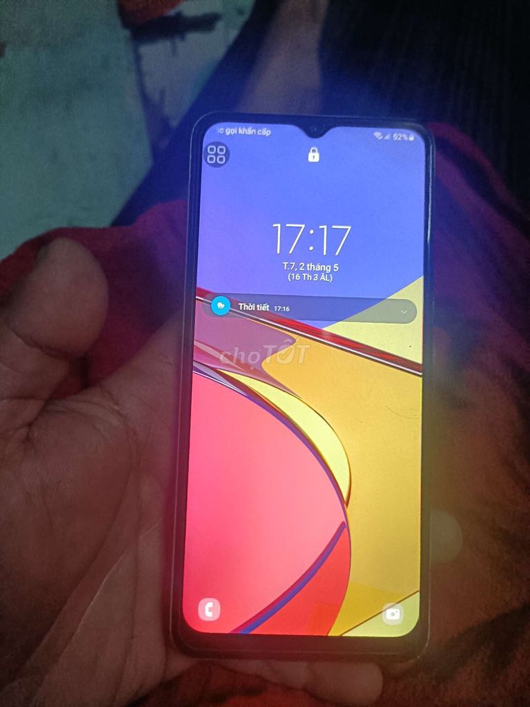 Samsung Galaxy A12 Trắng Đã sử dụng. Mua bán Điện thoại tại Quận Bình Tân Tp Hồ Chí Minh được đăng bởi Thành Tân hình 1