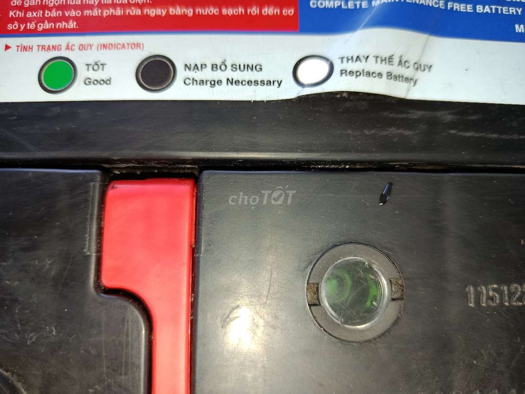 Bình Ắc Quy 12V_70Ah. Mua bán Phụ tùng xe tại Huyện Châu Phú An Giang được đăng bởi Tấn Phát hình 3