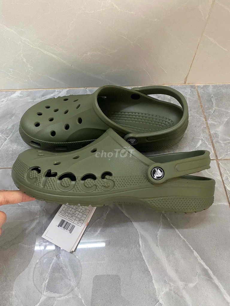 Giày/dép nam CROCS size 42-43 Xách Tay Mỹ mới 100%