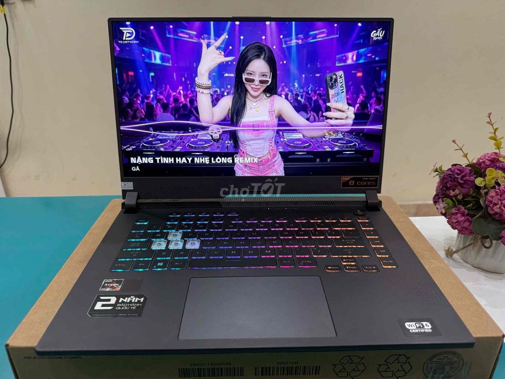 ASUS ROG Strix G513QC Ryzen 7-5800H 16GB. Mua bán Laptop tại Quận Thanh Xuân Hà Nội được đăng bởi Phạm Duyên Laptop 118 hình 1