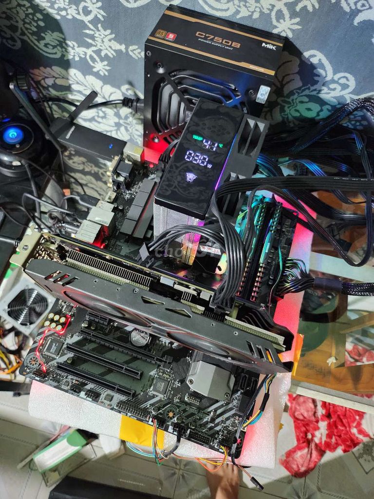 Combo Main B350 Tomahawk Ryzen 5 2600 Đen. Mua bán Linh kiện (RAM, Card...) tại Thành phố Thủ Đức Tp Hồ Chí Minh được đăng bởi Levante hình 1