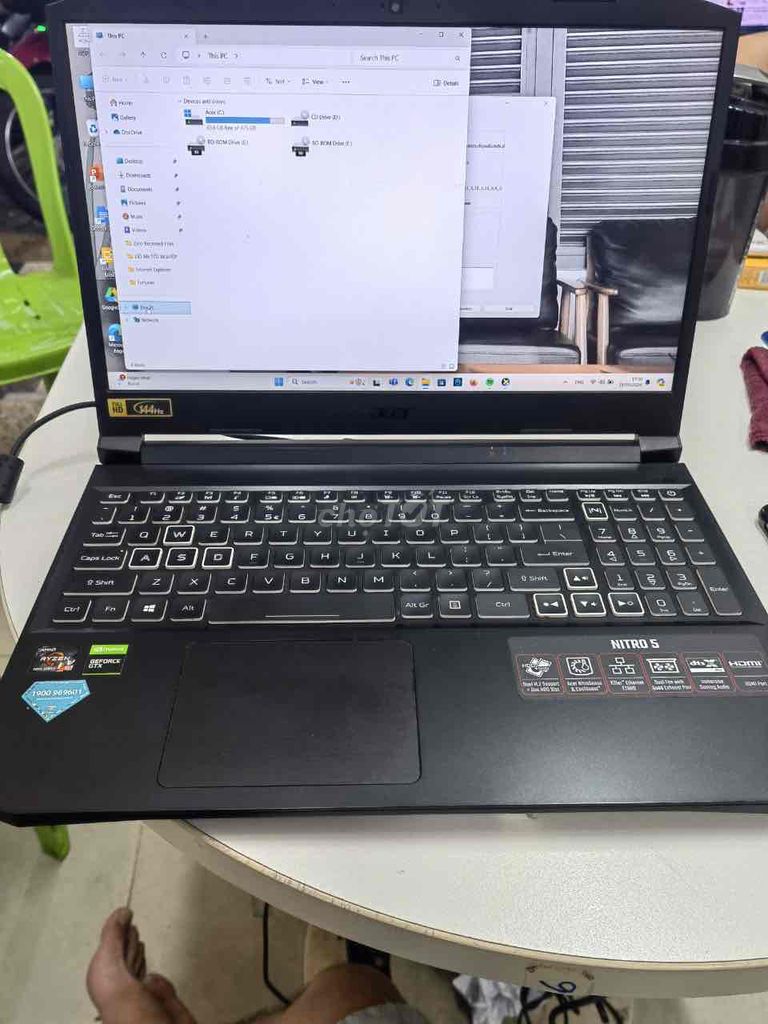 acer ryzen 5 5600h RTX 1650 cần bán lại