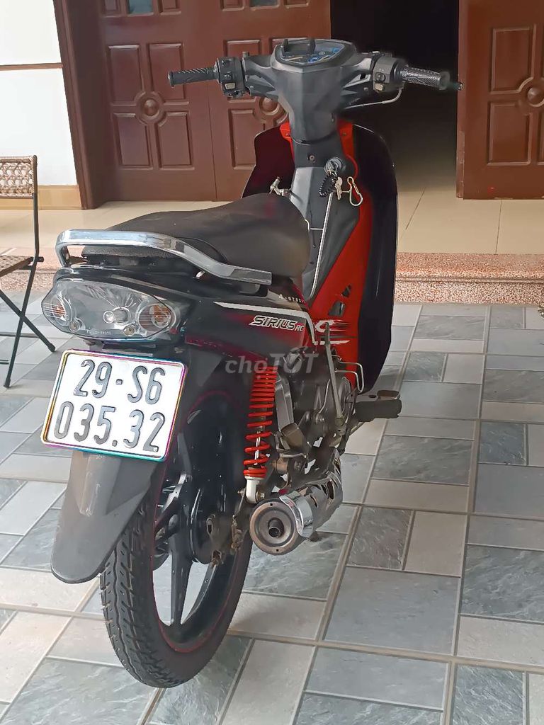 Sirius 2012 Đỏ đen. Mua bán Xe máy tại Huyện Sóc Sơn Hà Nội được đăng bởi duy do hình 4