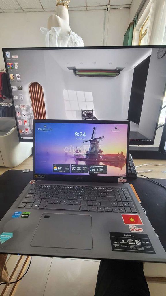 Acer Aspire 5 15 i5 16GB/477GB Xám. Mua bán Laptop tại Thành phố Bến Tre Bến Tre được đăng bởi Lê Hoàng Đạt hình 1