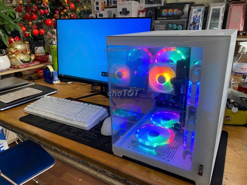 Intel Core i5-11400F 16GB/512GB GTX 1050TI Trắng. Mua bán Máy tính để bàn tại Thành phố Buôn Ma Thuột Đắk Lắk được đăng bởi Vi Tính Tây Nguyên hình 1