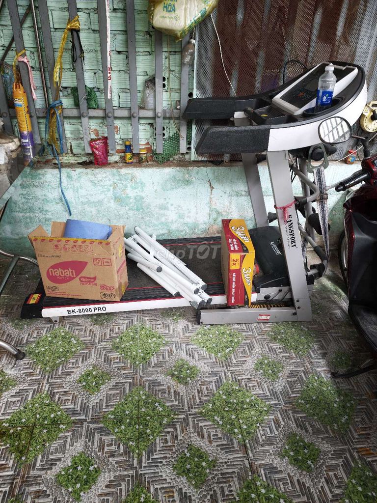 Máy chạy bộ Kingsport BK-8000 PRO Đen, trắng. Mua bán Đồ thể thao, Dã ngoại tại Thành phố Biên Hòa Đồng Nai được đăng bởi phamquang hieu hình 1